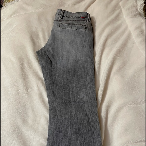 Gray retro bell bottom Levi’s - Picture 5 of 9
